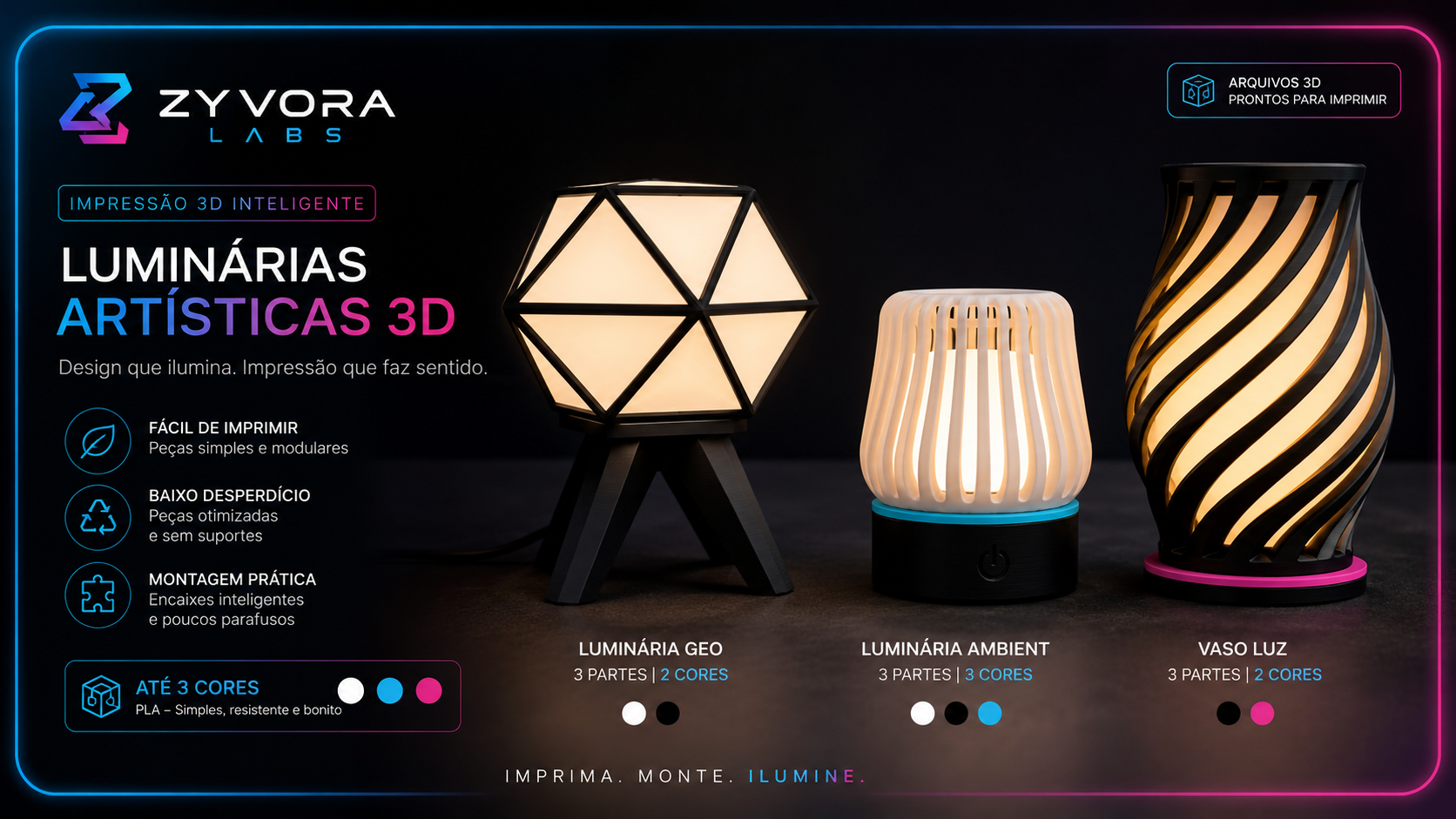Luminárias